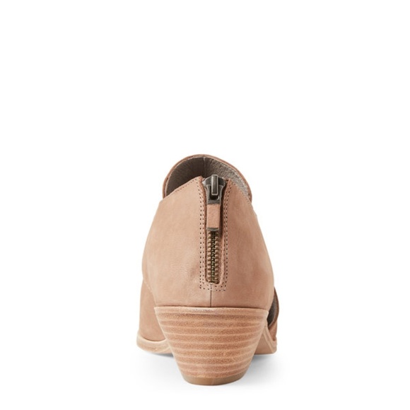 Eileen Fisher Women Nubuck Booties Cutout - Picture 4 of 4